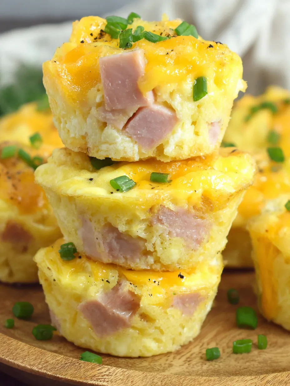 Ham and Cheese Egg Muffins