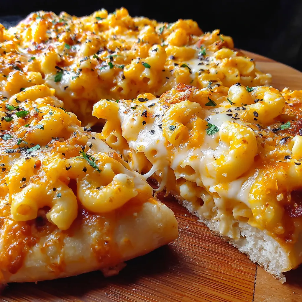 Macaroni and Cheese Pizza Recipe