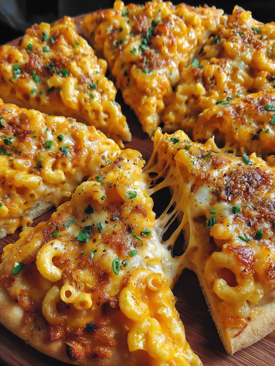 Macaroni and Cheese Pizza Recipe