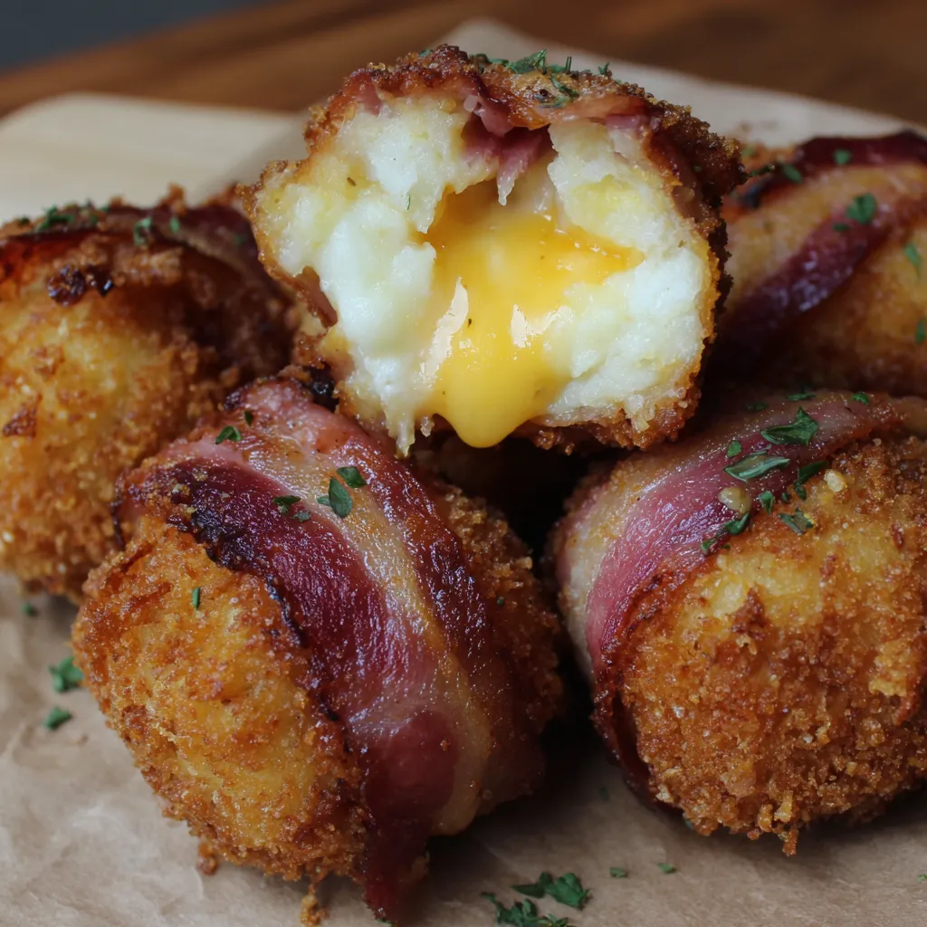 Mashed Potato Bacon Bombs