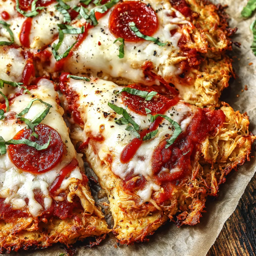 Chicken Crust Pizza