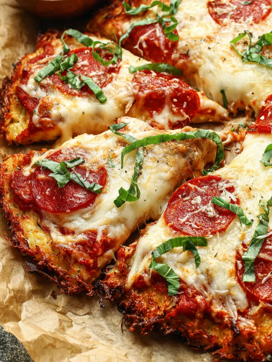 Chicken Crust Pizza