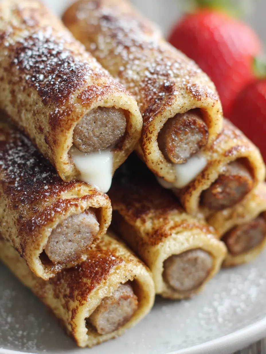 French Toast Roll-Ups