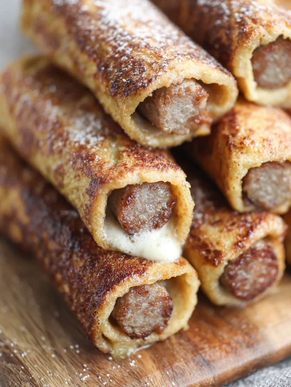 French Toast Roll-Ups