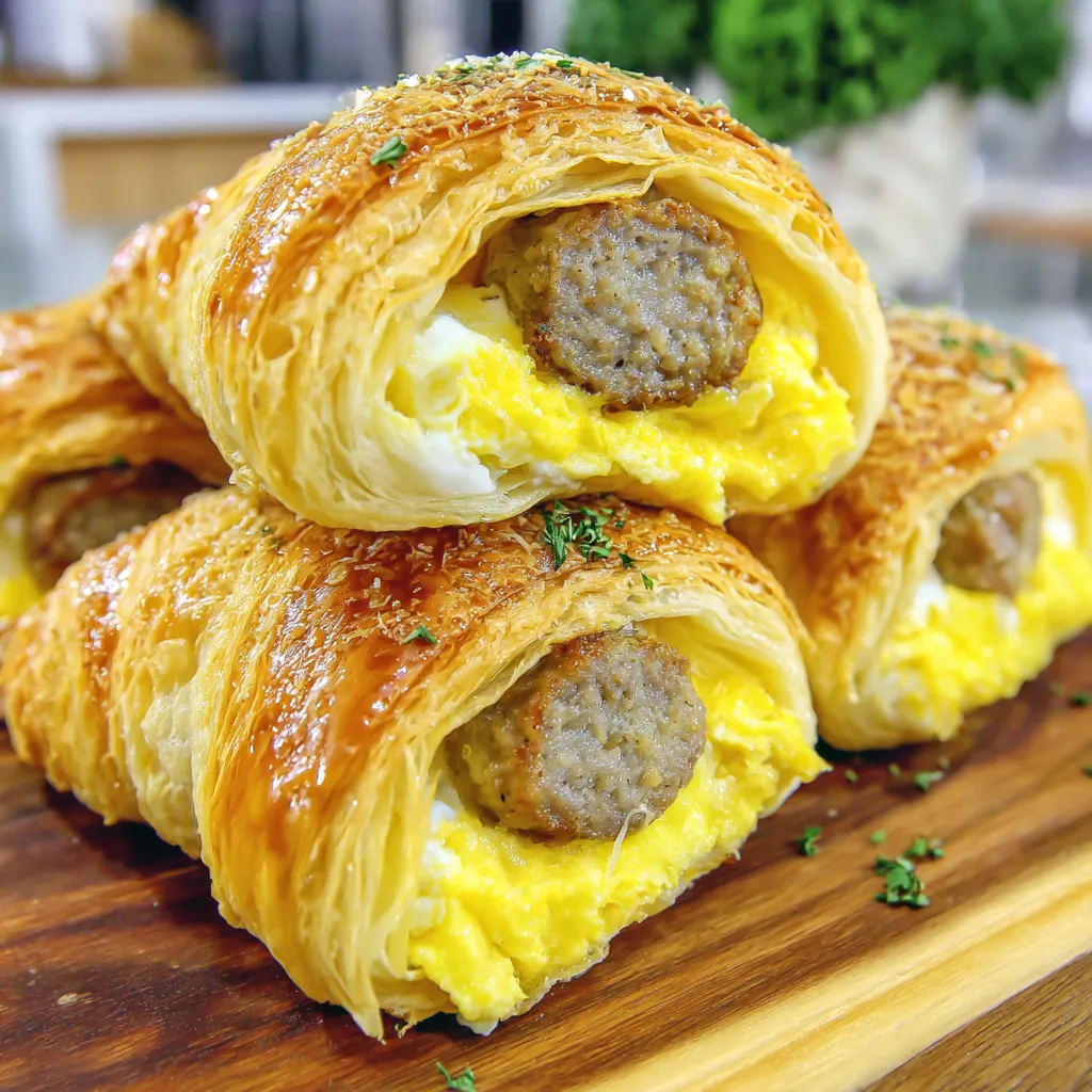 Breakfast Crescent Rolls