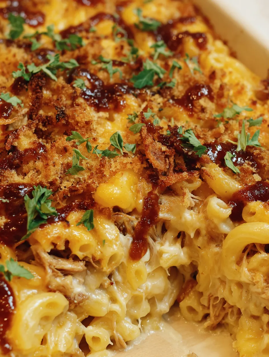 Pulled Pork Mac and Cheese