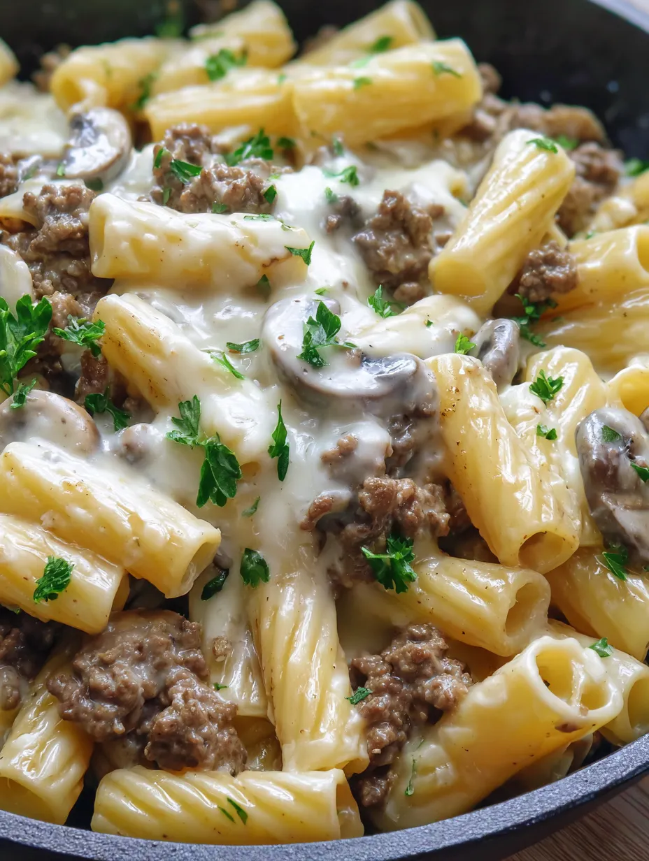 Philly Cheesesteak Pasta