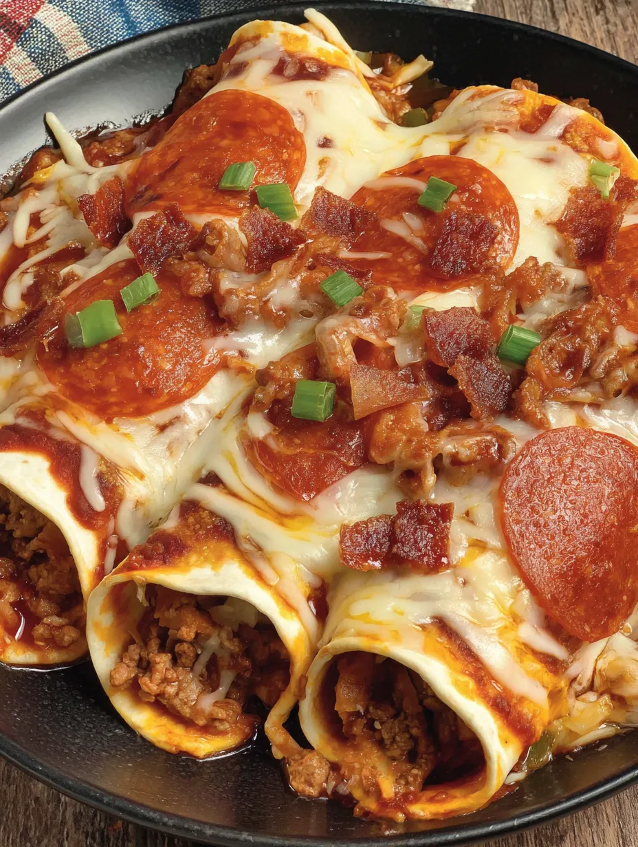 Pizza Enchiladas