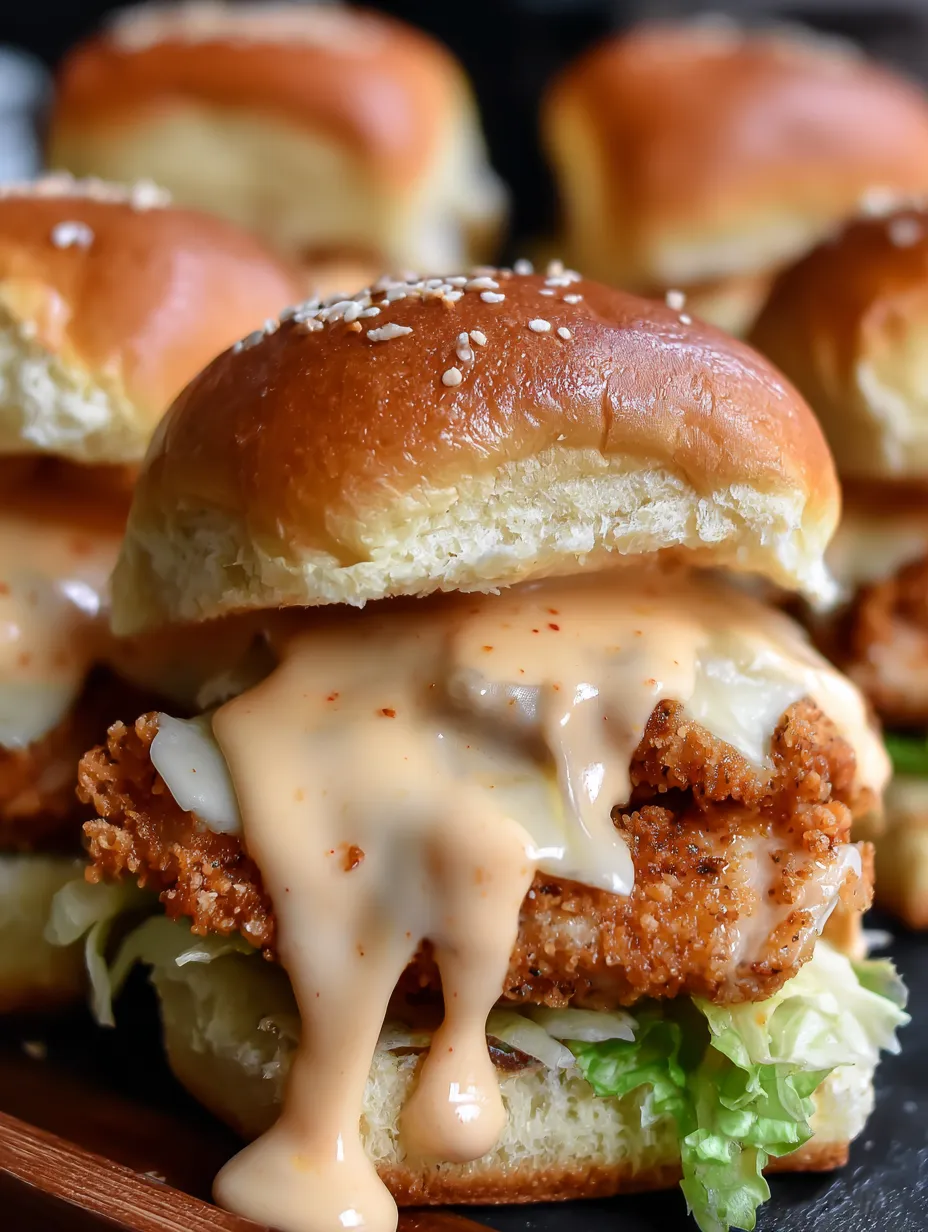 Bang Bang Chicken Sliders Recipe