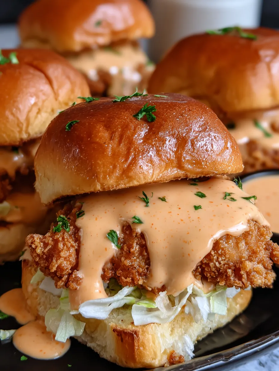 Bang Bang Chicken Sliders Recipe