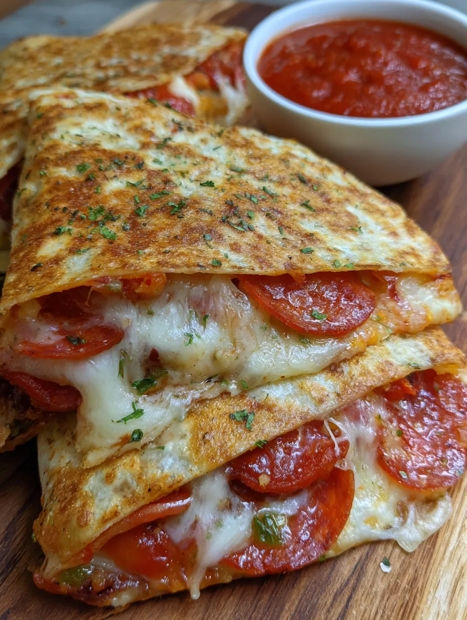 Pizza Quesadillas