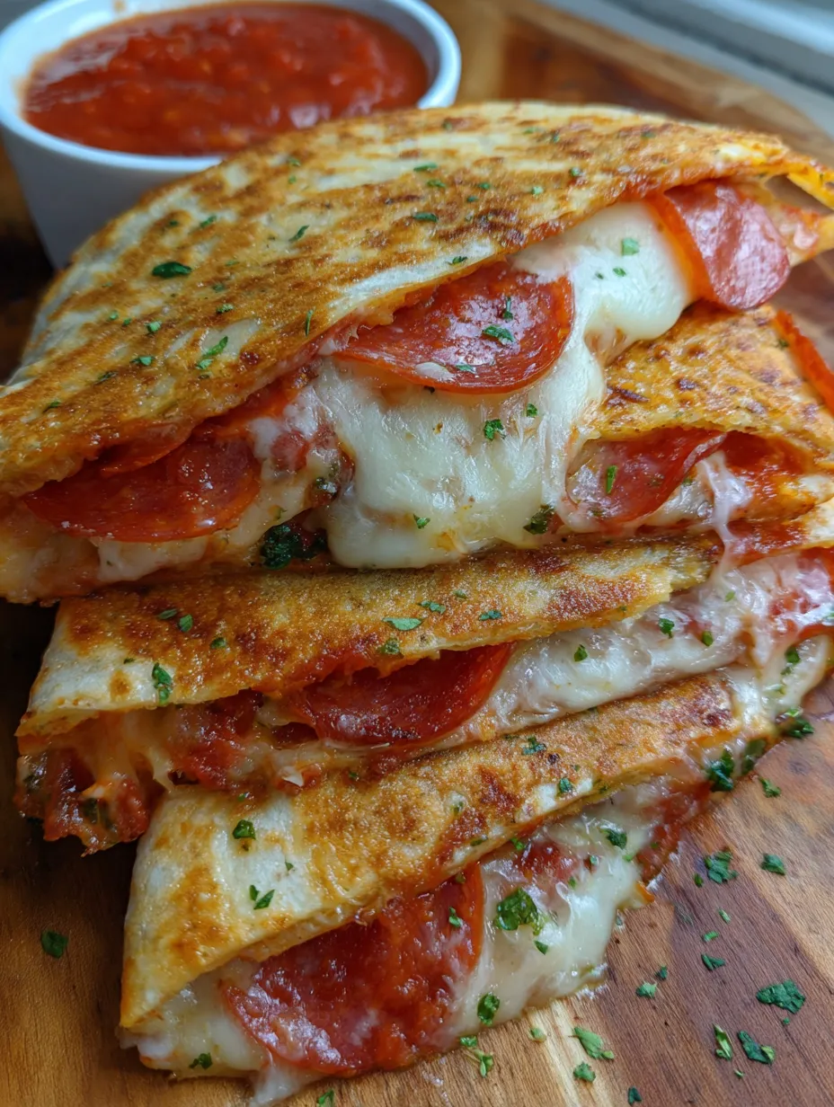 Pizza Quesadillas