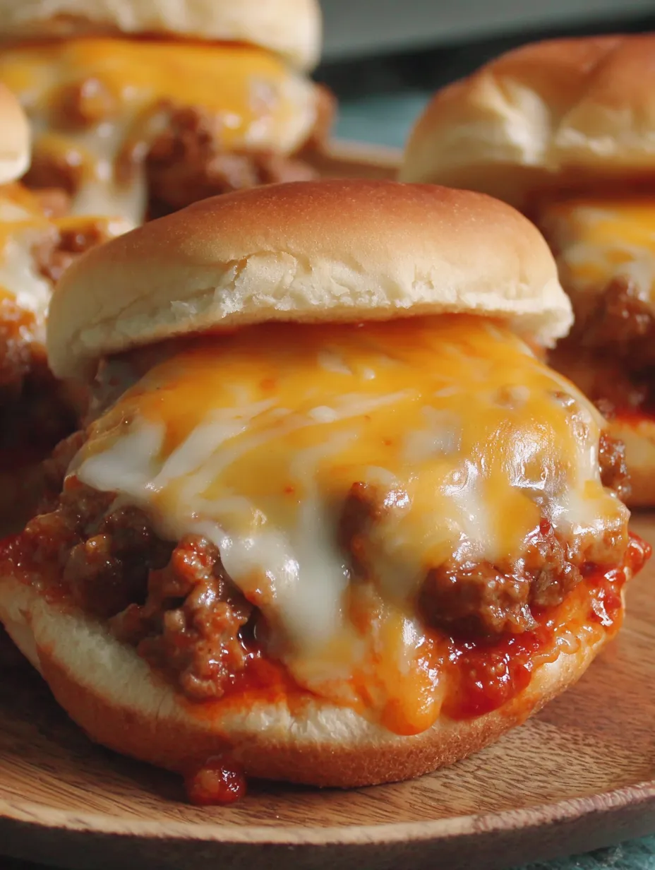 Old School Pizza Burgers