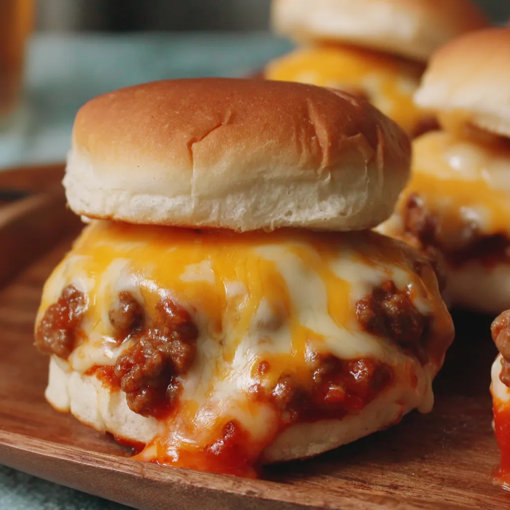 Old School Pizza Burgers