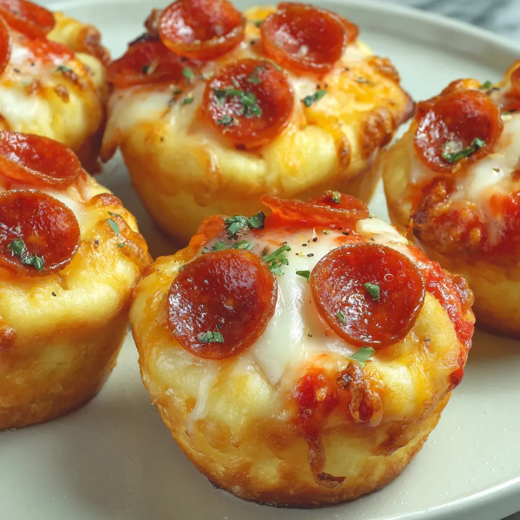 Pizza Cupcakes Recipe
