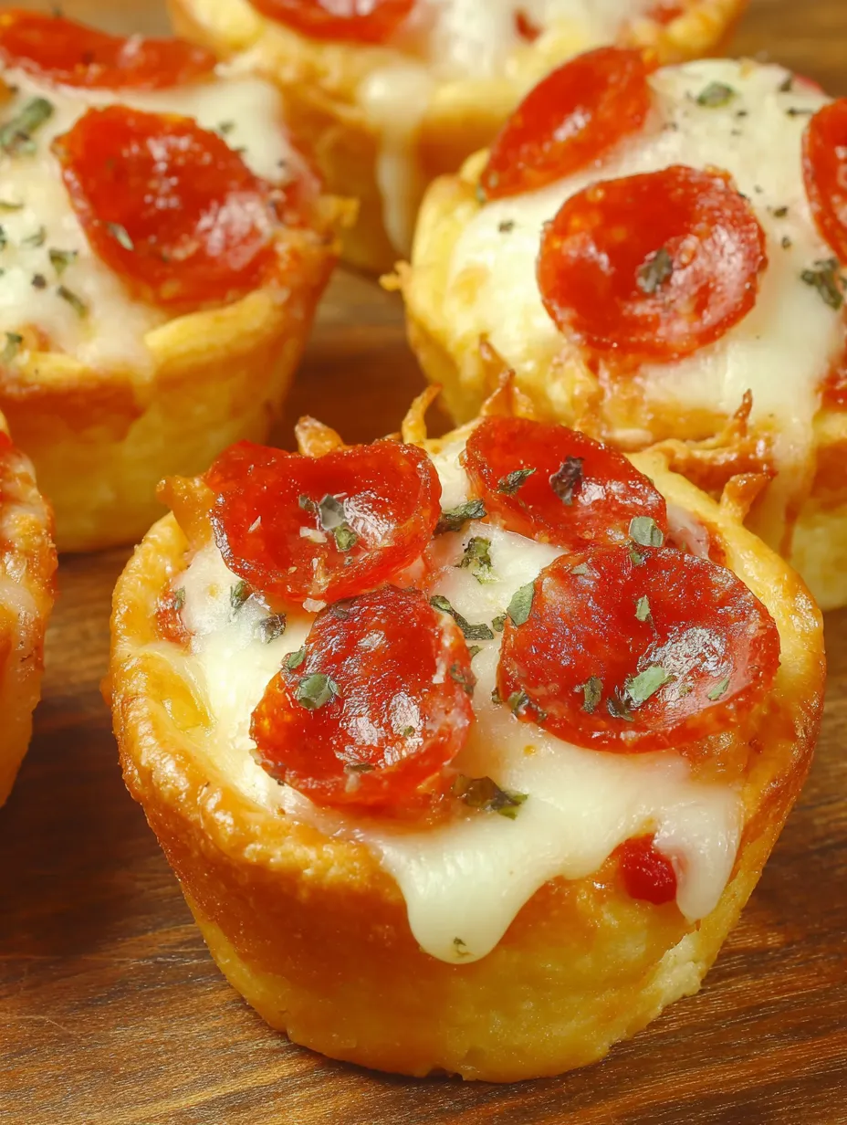 Pizza Cupcakes Recipe