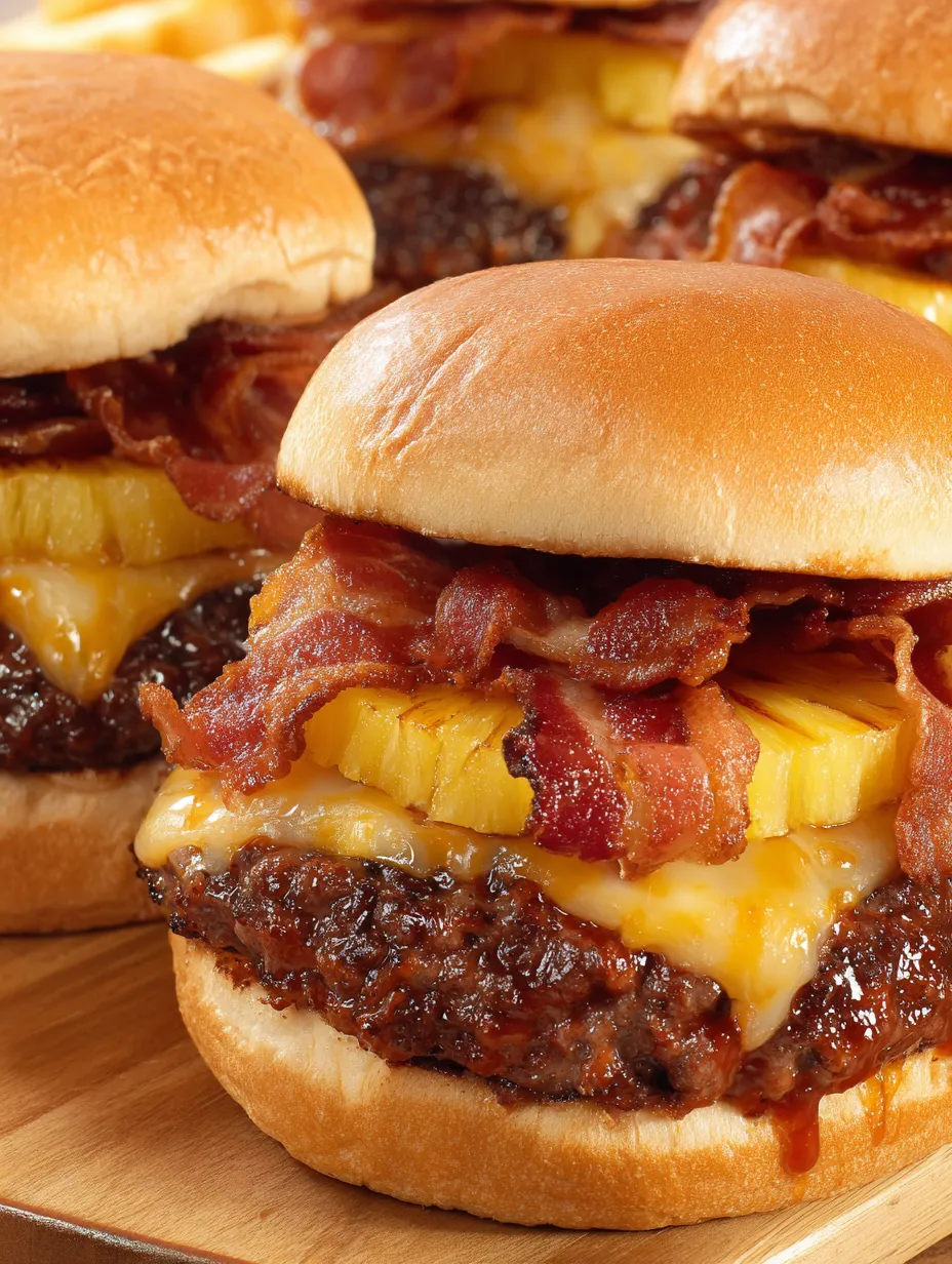 Pineapple Bacon Burger