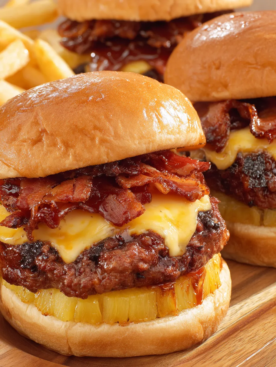 Pineapple Bacon Burger