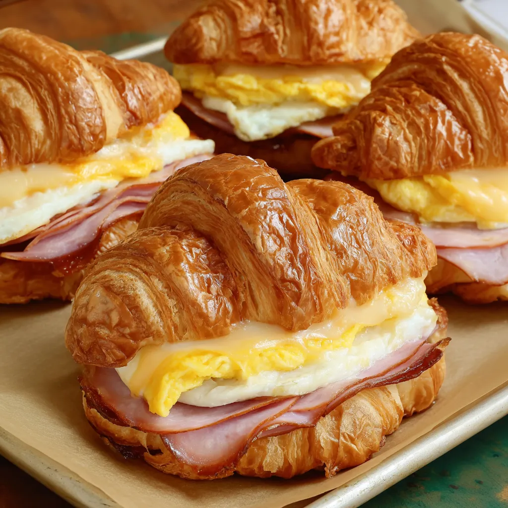 Croissant Breakfast Sandwich