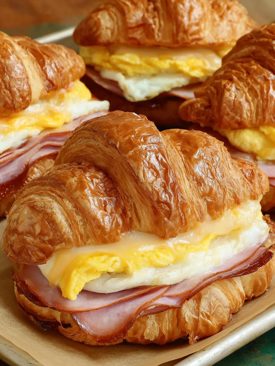 Croissant Breakfast Sandwich