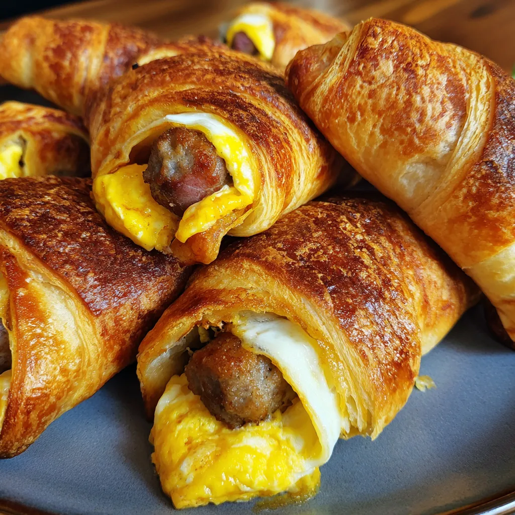 Air Fryer Breakfast Roll Ups