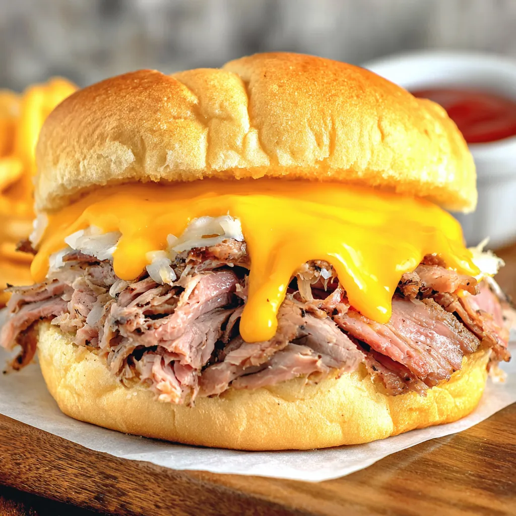 Copycat Arby's Beef and Cheddar