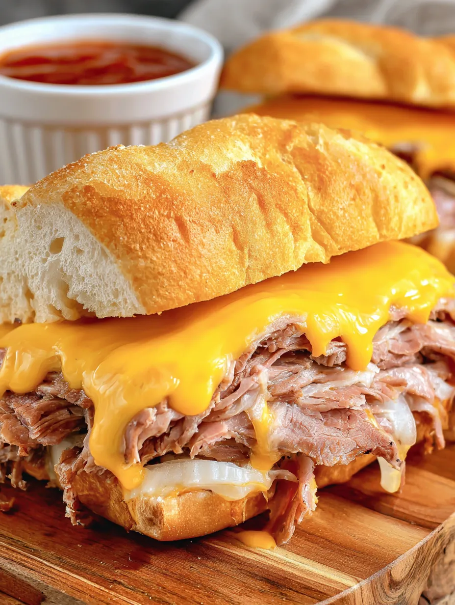 Copycat Arby's Beef and Cheddar