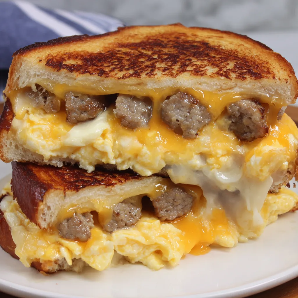 Breakfast Grilled Cheese