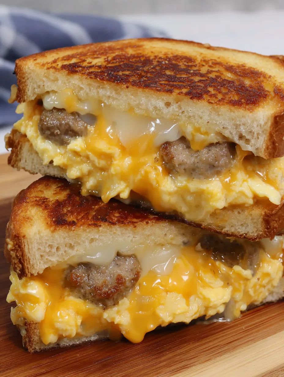 Breakfast Grilled Cheese