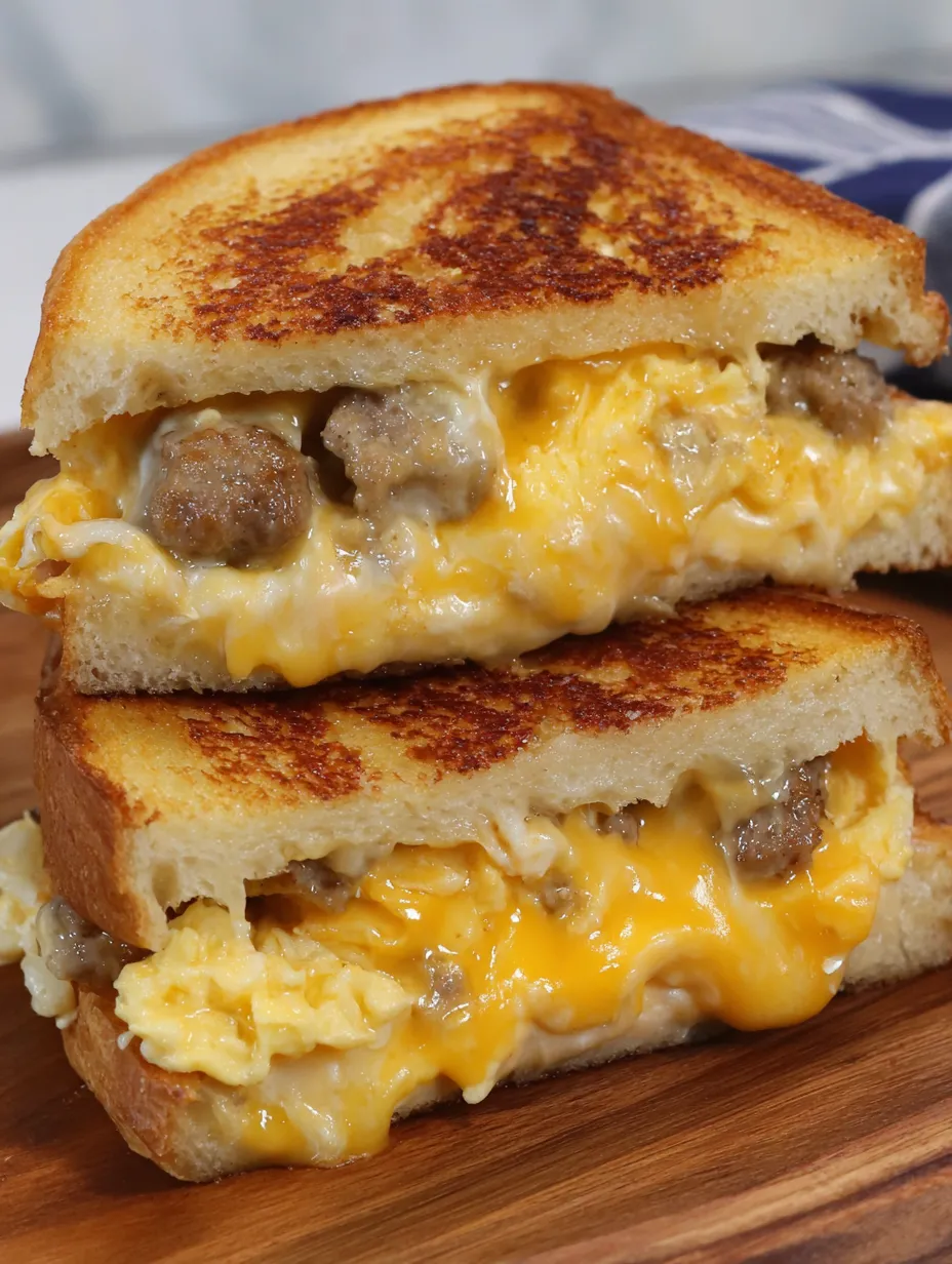 Breakfast Grilled Cheese