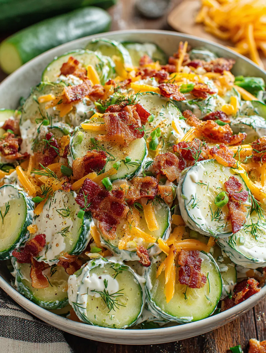 Cucumber Ranch Crack Salad