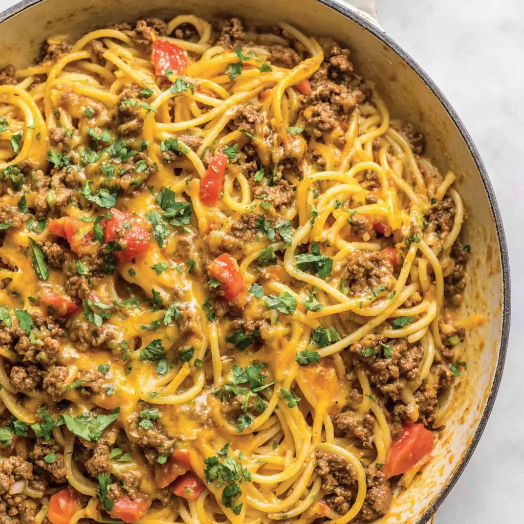 Taco Spaghetti Recipe