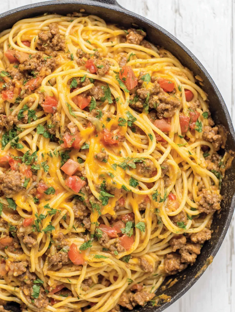 Taco Spaghetti Recipe