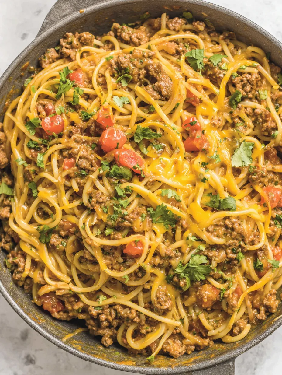 Taco Spaghetti Recipe