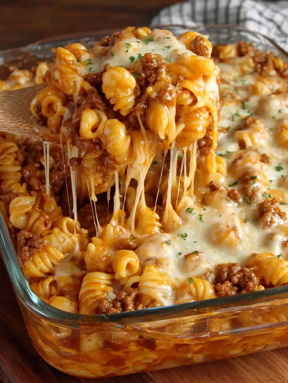 Cheesy Hamburger Casserole