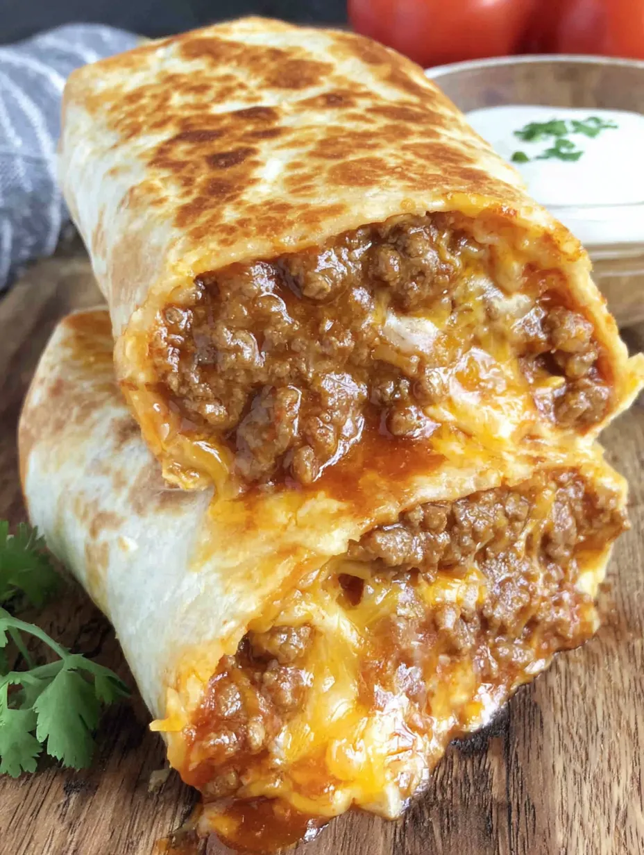 Copycat Taco Bell Chili Cheese Burrito