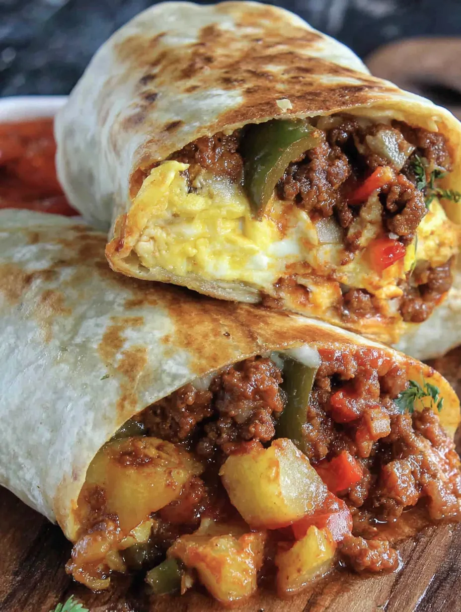 Chorizo Breakfast Burrito
