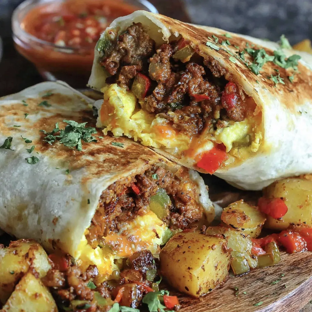Chorizo Breakfast Burrito