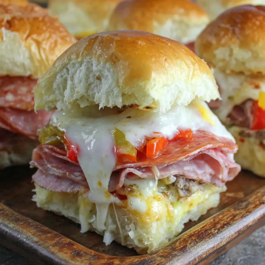 Hot Italian Sliders