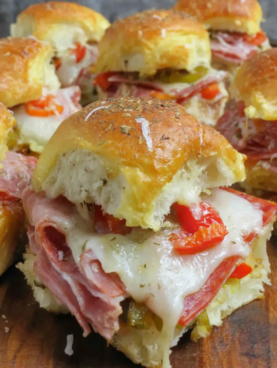 Hot Italian Sliders