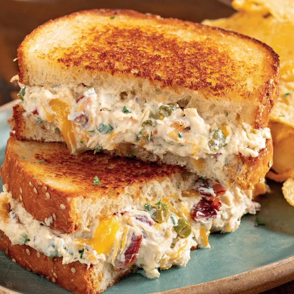 Jalapeño Popper Grilled Cheese Sandwich