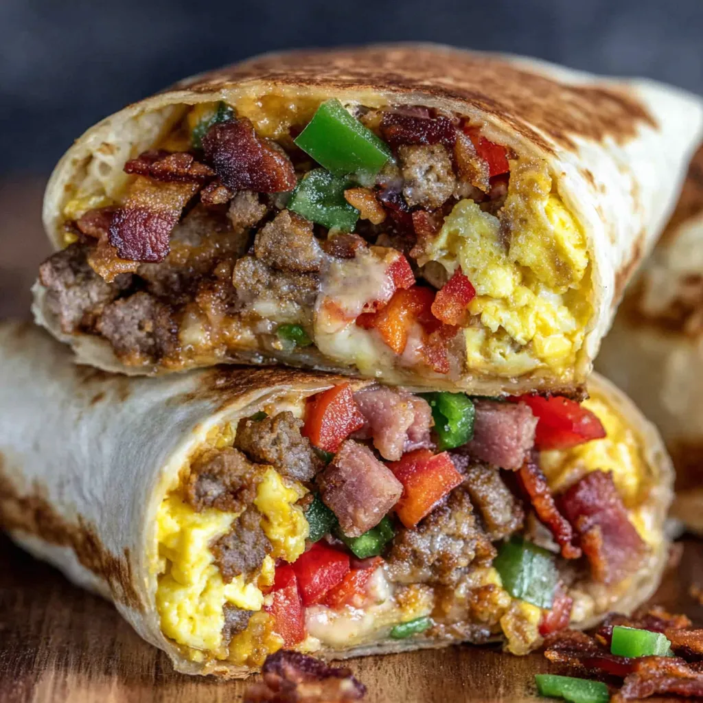 Cowboy Breakfast Burrito