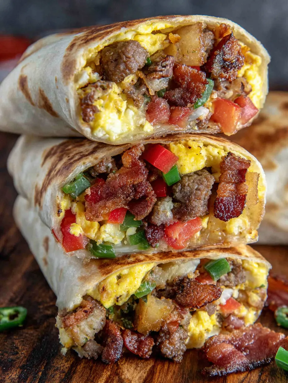 Cowboy Breakfast Burrito