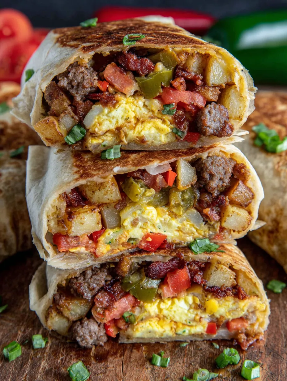 Cowboy Breakfast Burrito