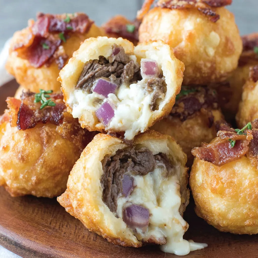 Philly Cheesesteak Bombs