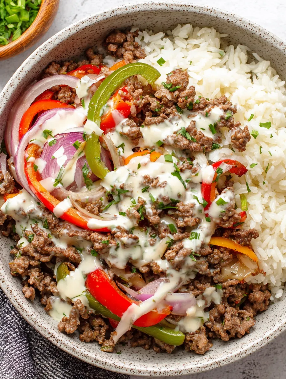Philly Cheesesteak Bowl