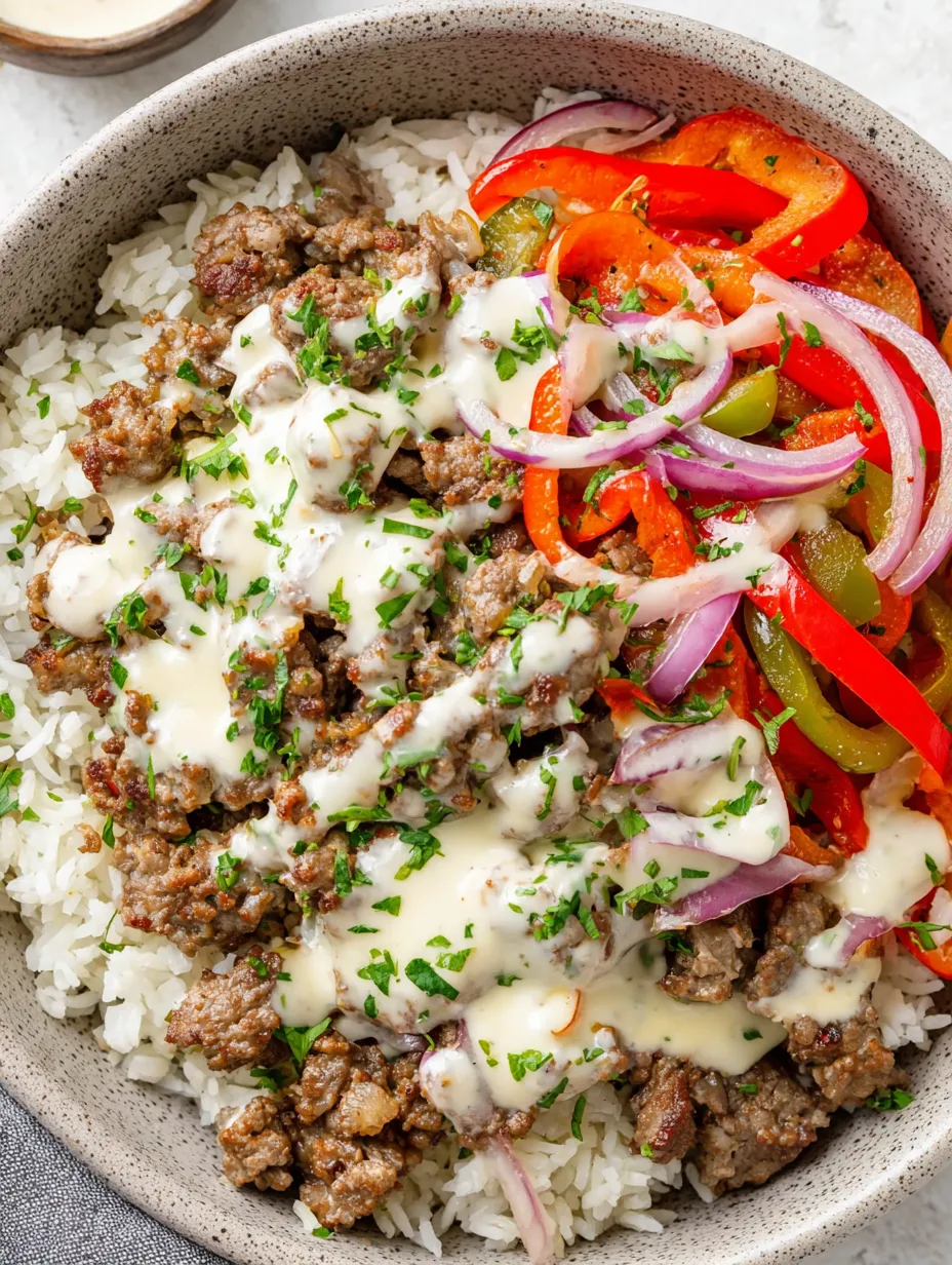 Philly Cheesesteak Bowl