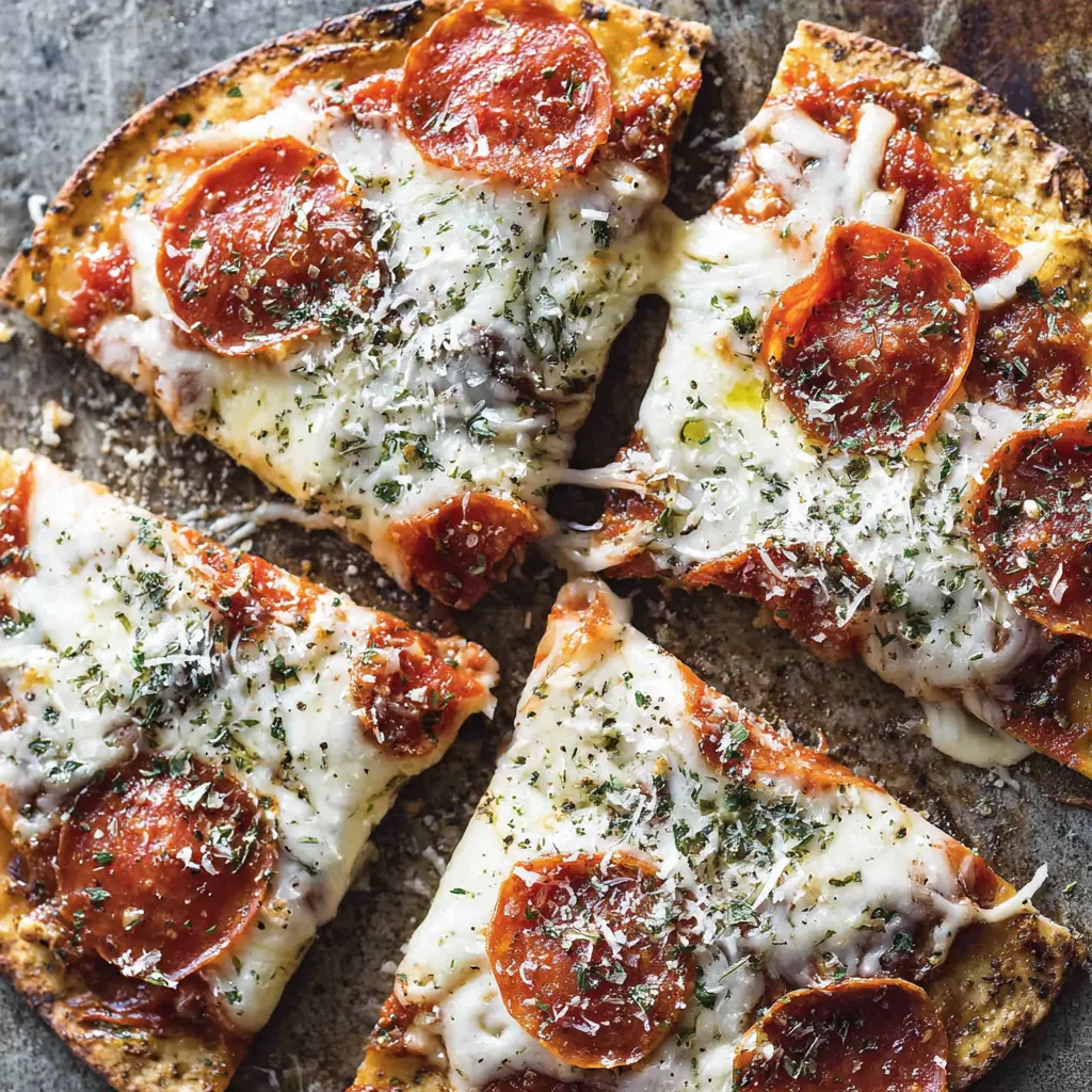 Air Fryer Tortilla Pizza