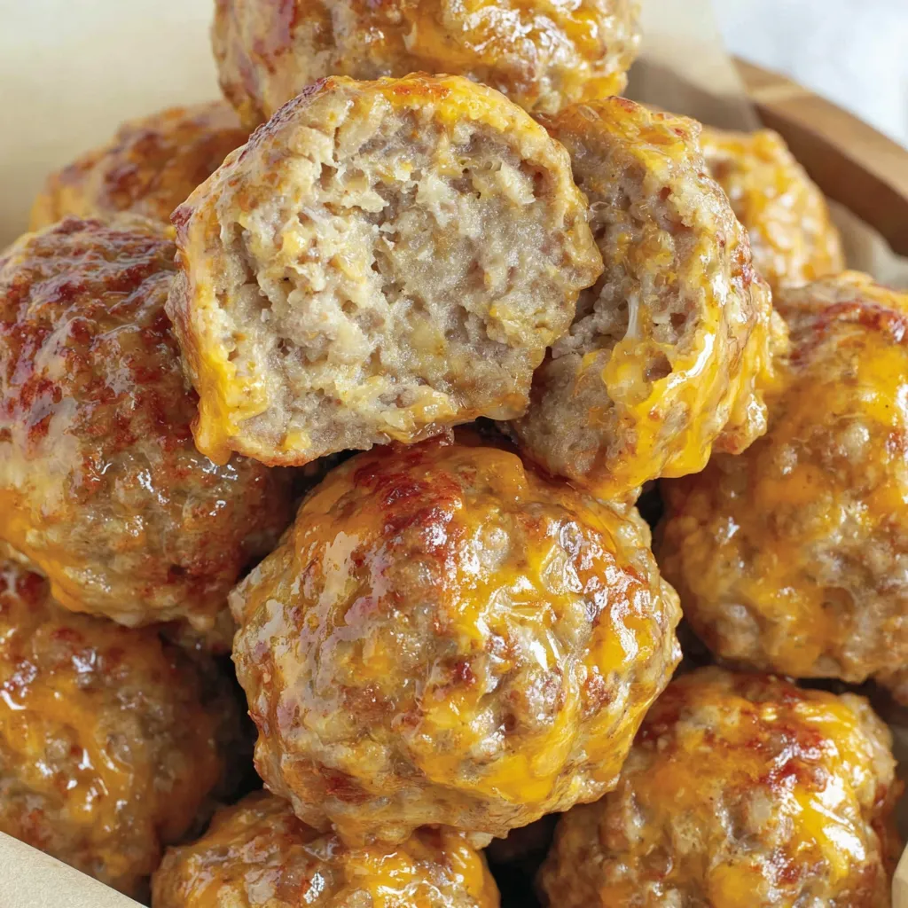 Sausage Cheese Balls