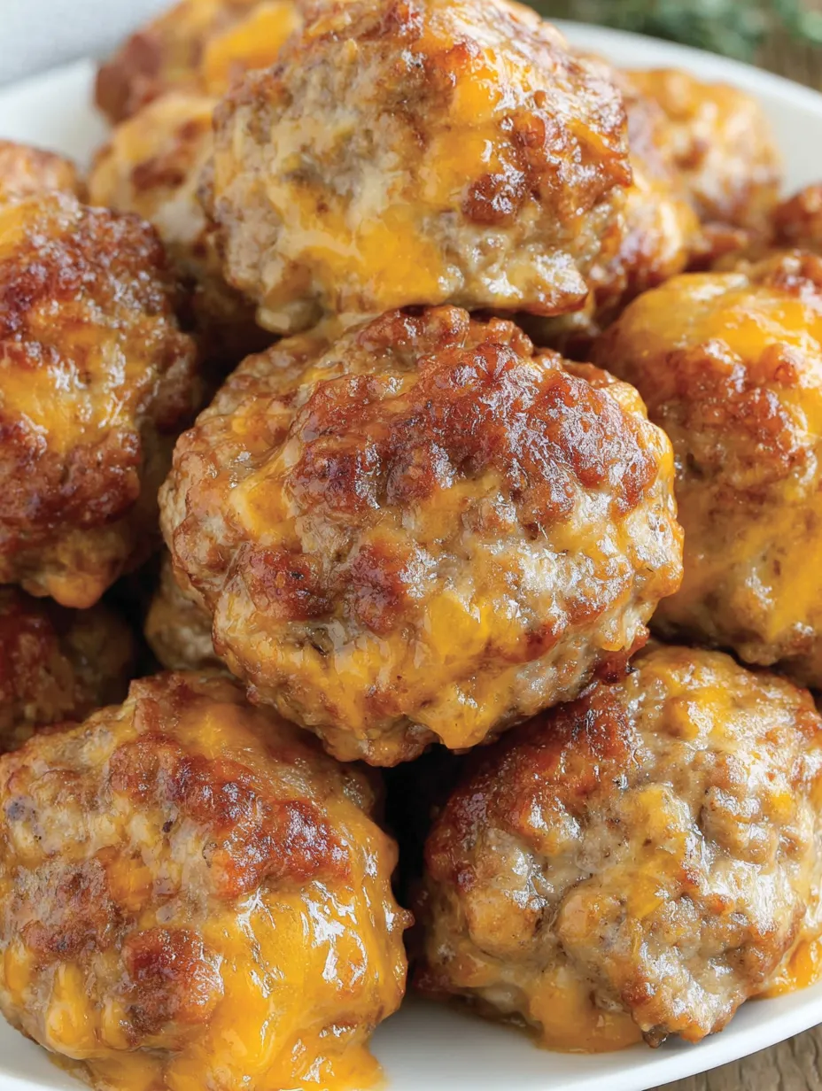 Sausage Cheese Balls